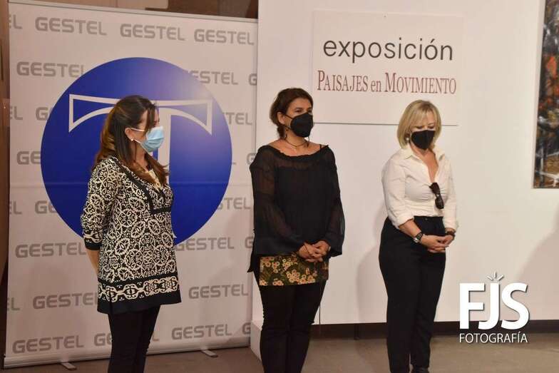 Alicia Lasala, Esther Vega y Luz Sosa, las artistas que exponen en la muestra colectiva/Francisco Javier Santana.